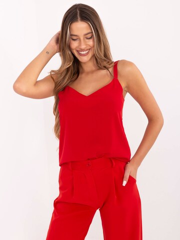 Madnezz House Bluse in Rot: Vorderseite