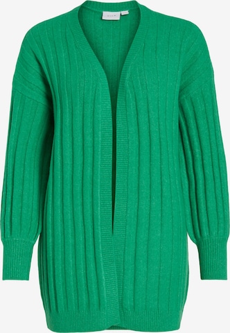 VILA Knit cardigan 'Tycia' in Green: front