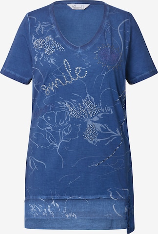 MIAMODA T-Shirt in Blau: Vorderseite