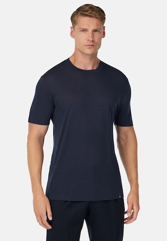 Boggi Milano T-Shirt in Blau: Vorderseite