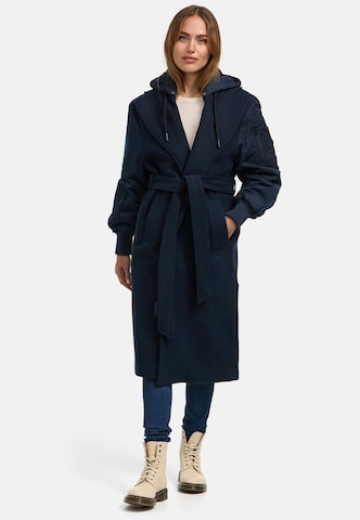 Cappotto di mezza stagione 'Tjadee 16' di MARIKOO in blu: frontale