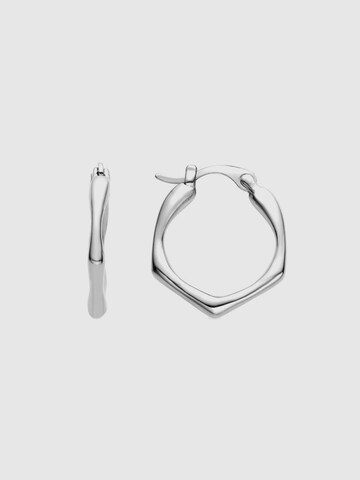 LUXBYLUX Earrings in Silver: front