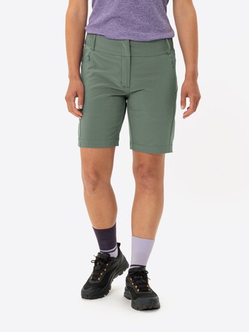 VAUDE Regular Outdoorbroek 'W  Skomer BM STS' in Groen: voorkant