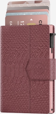 Prowallet Portemonnee 'Pasjeshouder Plus Snake' in Rood: voorkant