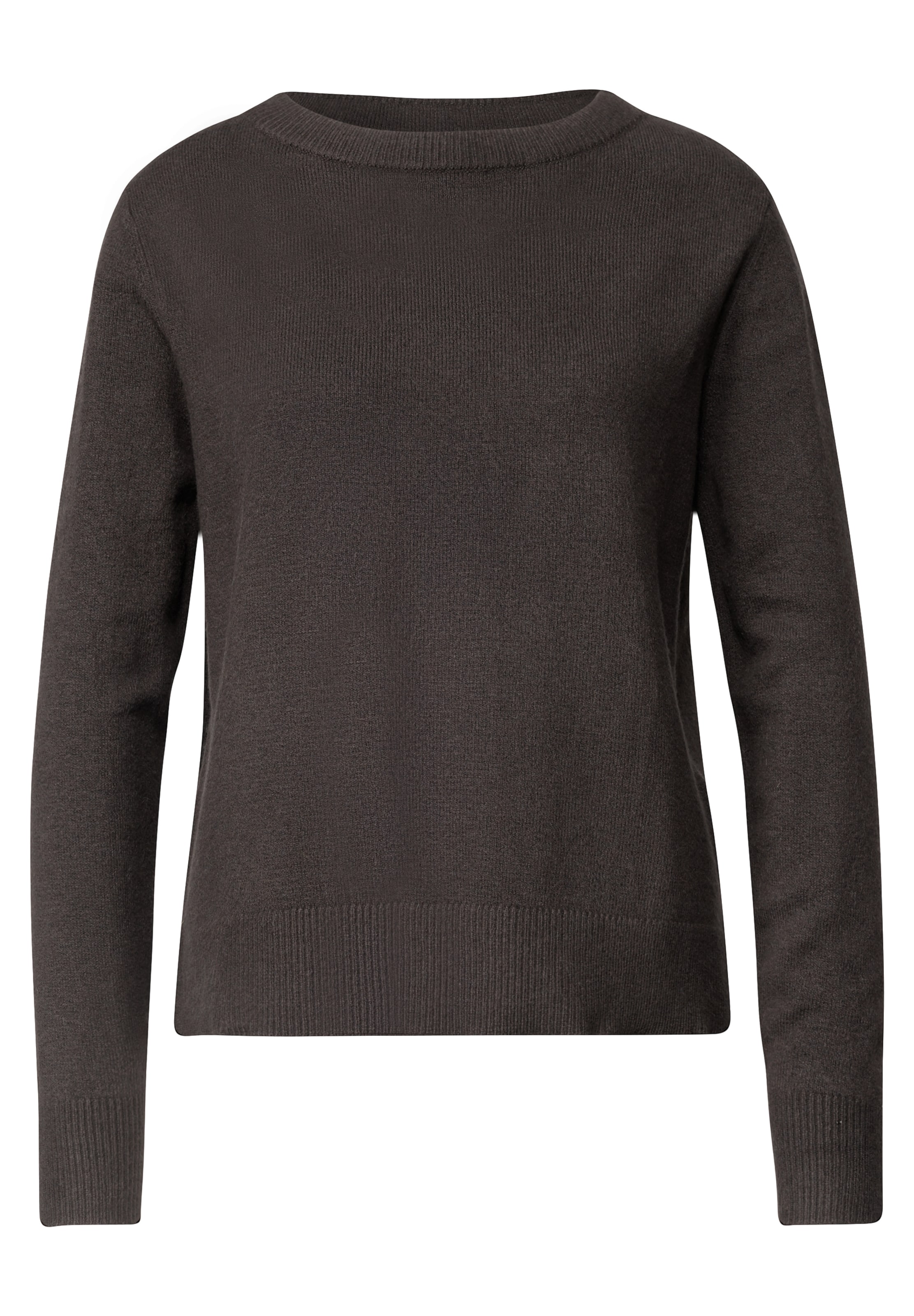 STREET ONE Sweter w kolorze brązowy: przód
