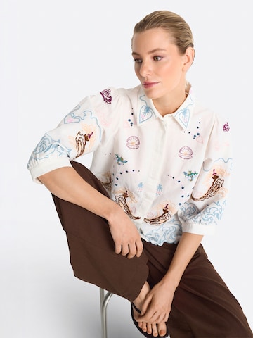 Camicia da donna di Rich & Royal in bianco