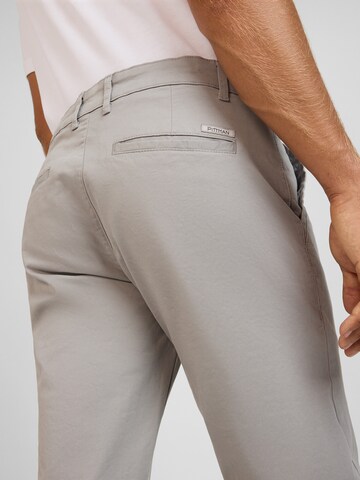 Pittman Slimfit Chinohose 'Derrick' in Grau