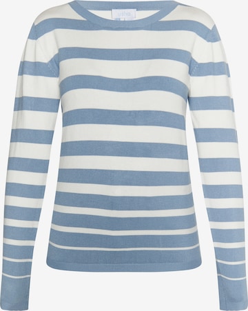 Pull-over 'Fenia' usha BLUE LABEL en bleu : devant