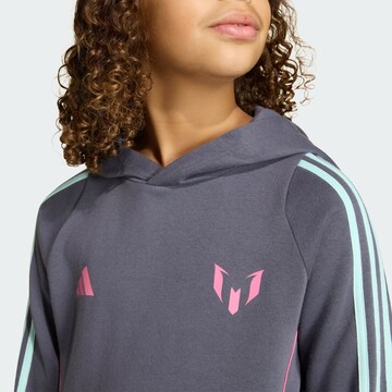 ADIDAS PERFORMANCE Athletic Sweatshirt 'Messi' in Grey