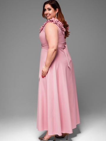 Ombre Abendkleid‌‌‌‌‌‌‌ in Pink