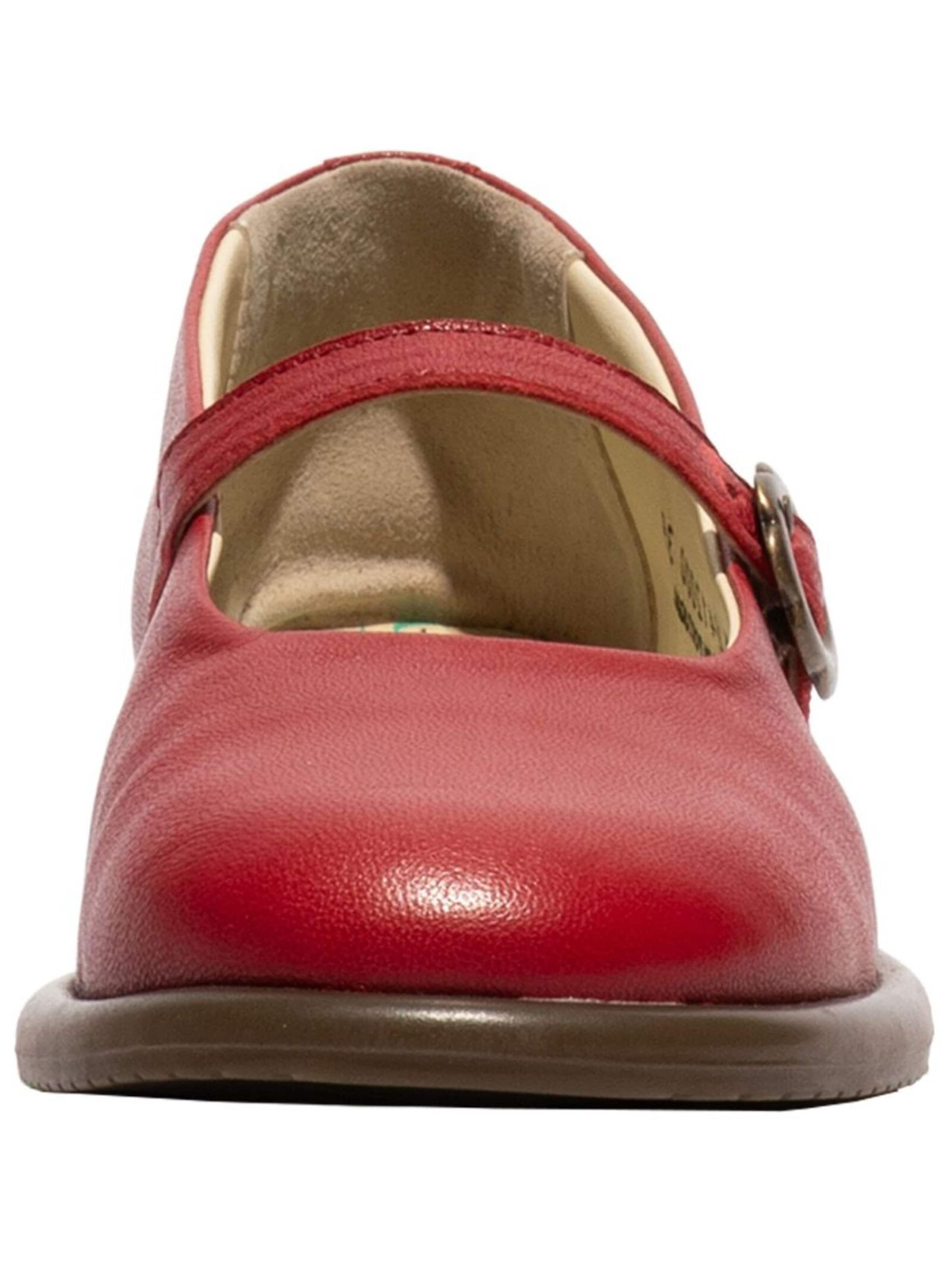 Ballerines à lanières FLY LONDON en rouge