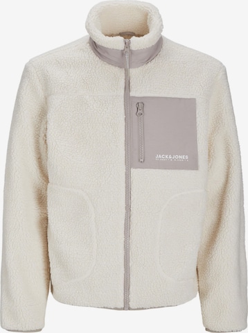 JACK & JONES - Chaqueta de entretiempo en beige: frente