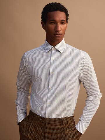 Next - Ajuste estrecho Camisa de negocios en blanco