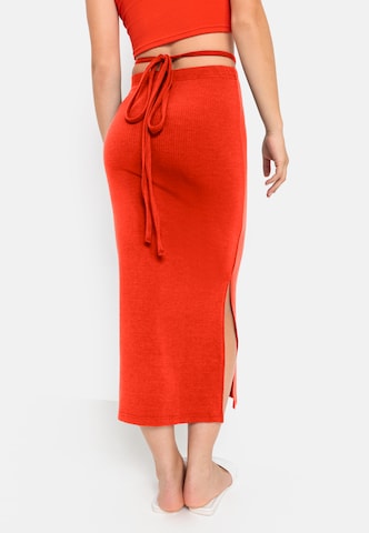 LSCN by LASCANA Skirt in Red