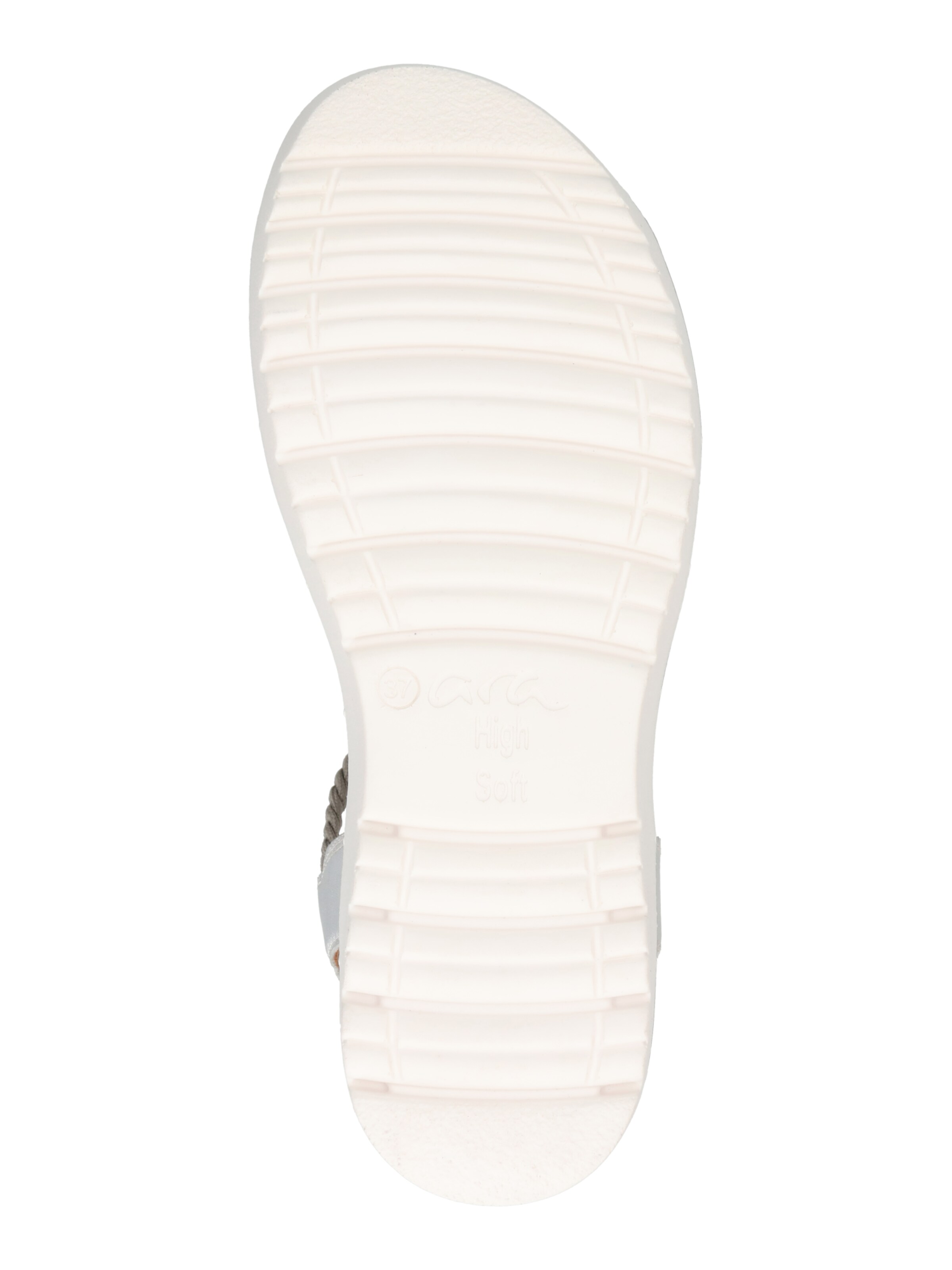 Sandales à lanières 'Bilbao' ARA en argent