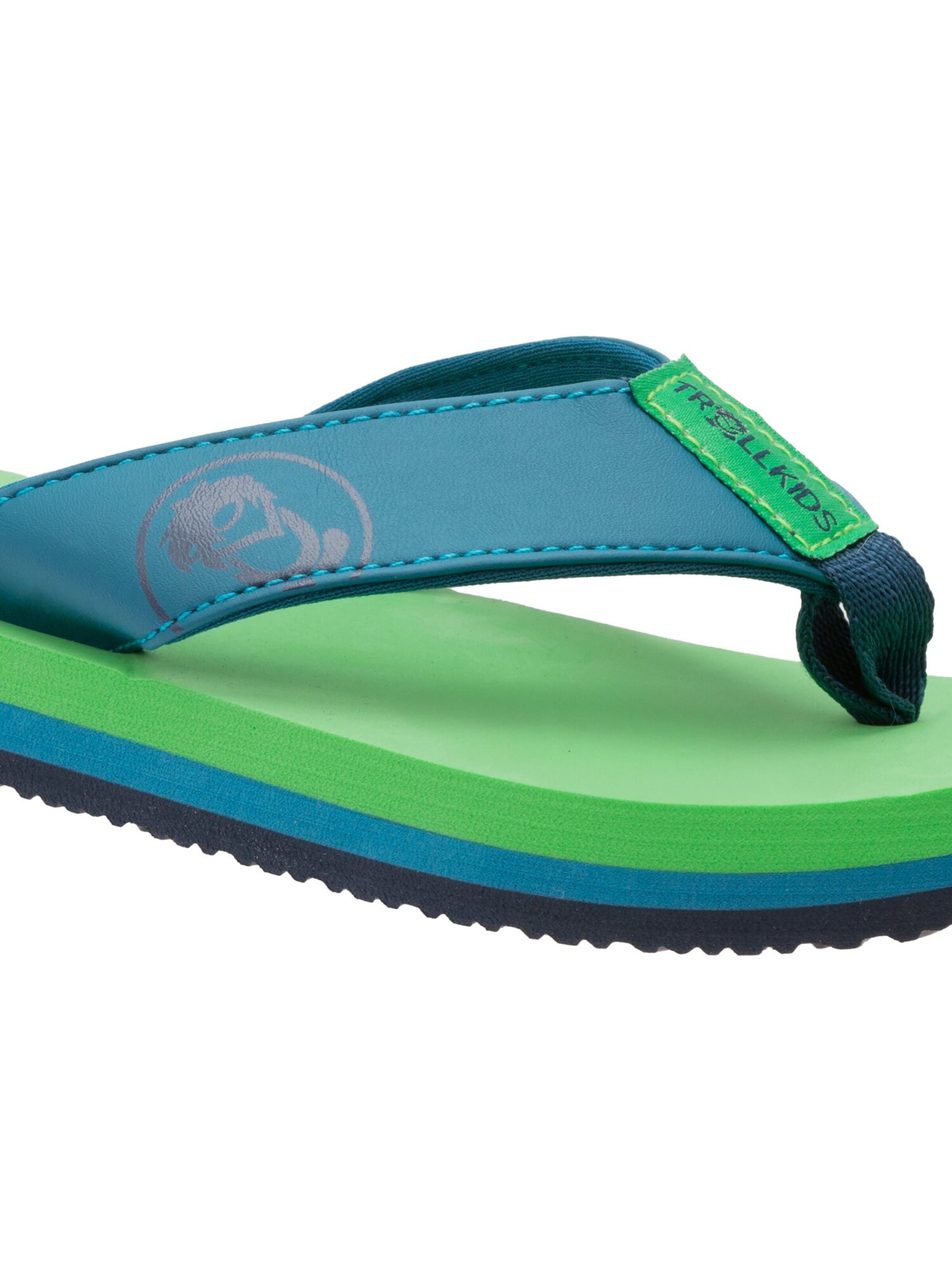 TROLLKIDS Sandals in Green