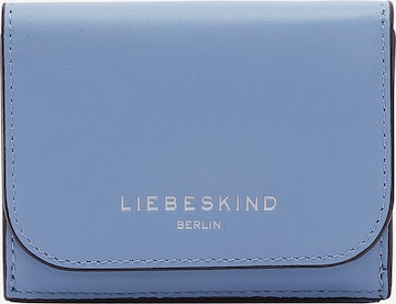 Liebeskind Berlin Wallet in Blue: front