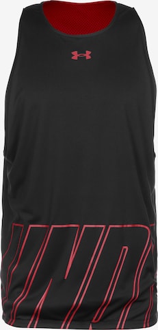 Maglia funzionale di UNDER ARMOUR in nero: frontale