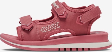 HummelOtvorene cipele 'Zori' - crvena boja: prednji dio
