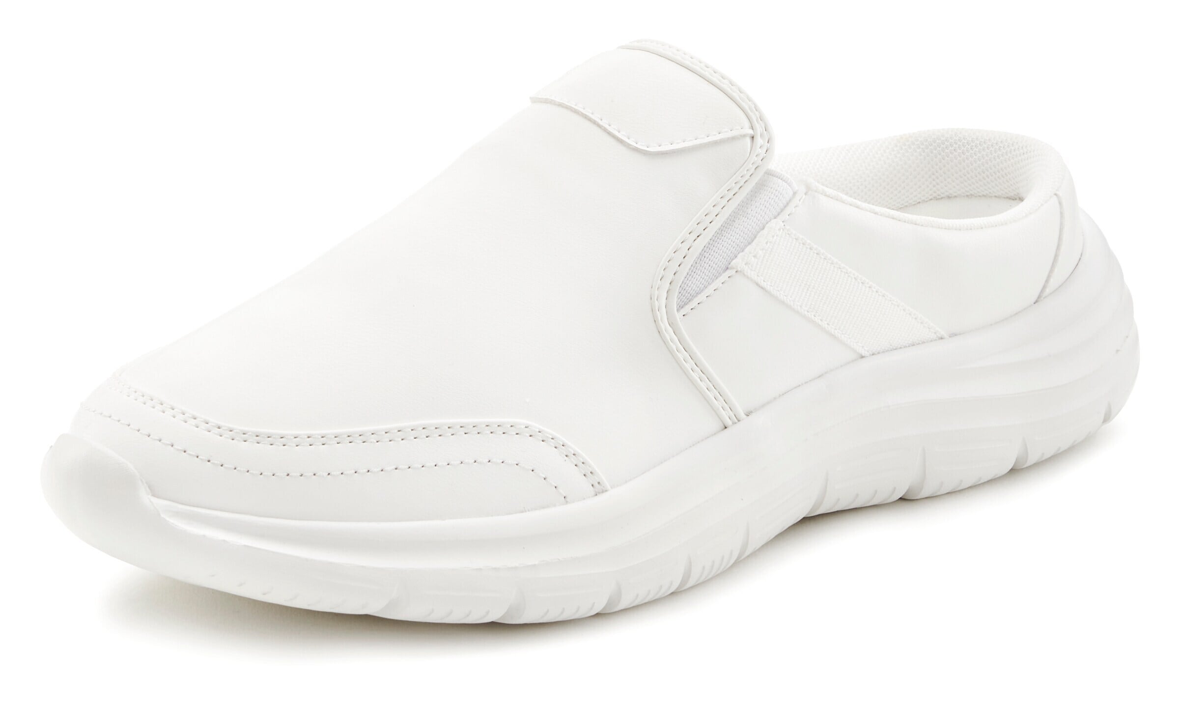 JOHN DEVIN Slip On in Weiß: Vorderseite