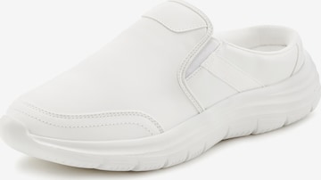 JOHN DEVIN Slip On in Weiß: Vorderseite
