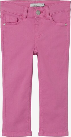 NAME IT Regular Jeans 'Salli' in Roze: voorkant