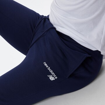 Effilé Pantalon new balance en bleu