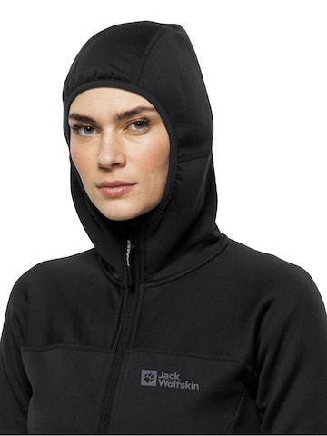 JACK WOLFSKIN Funktionsfleecejacke‌‌‌‌‌ in Schwarz