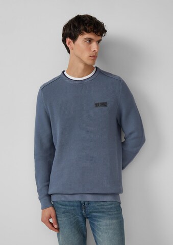 Pull-over s.Oliver en bleu : devant