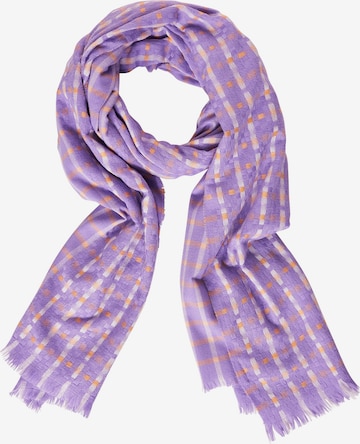 STREET ONE Scarf in Purple: front