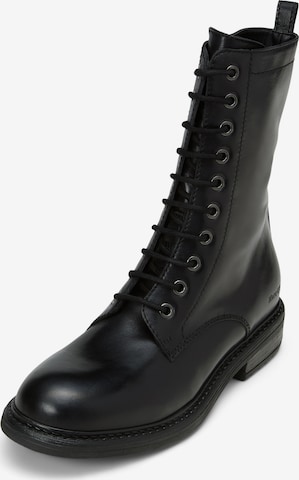 Bottes à lacets Marc O'Polo en noir : devant