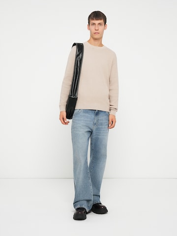 JACK & JONES Pullover 'JPRBLUBARKLEY' i grå