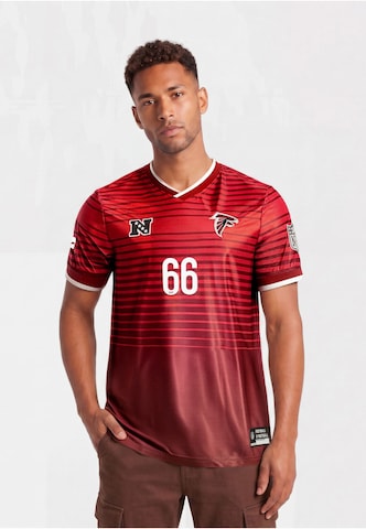Fanatics - Camisa funcionais 'Fanatics NFL Football x Football Fan Top '26(Atlanta Falcons)' em vermelho: frente