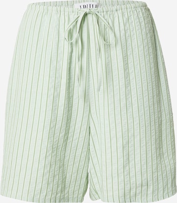 EDITED Loose fit Pants 'Sylvie' in Green: front