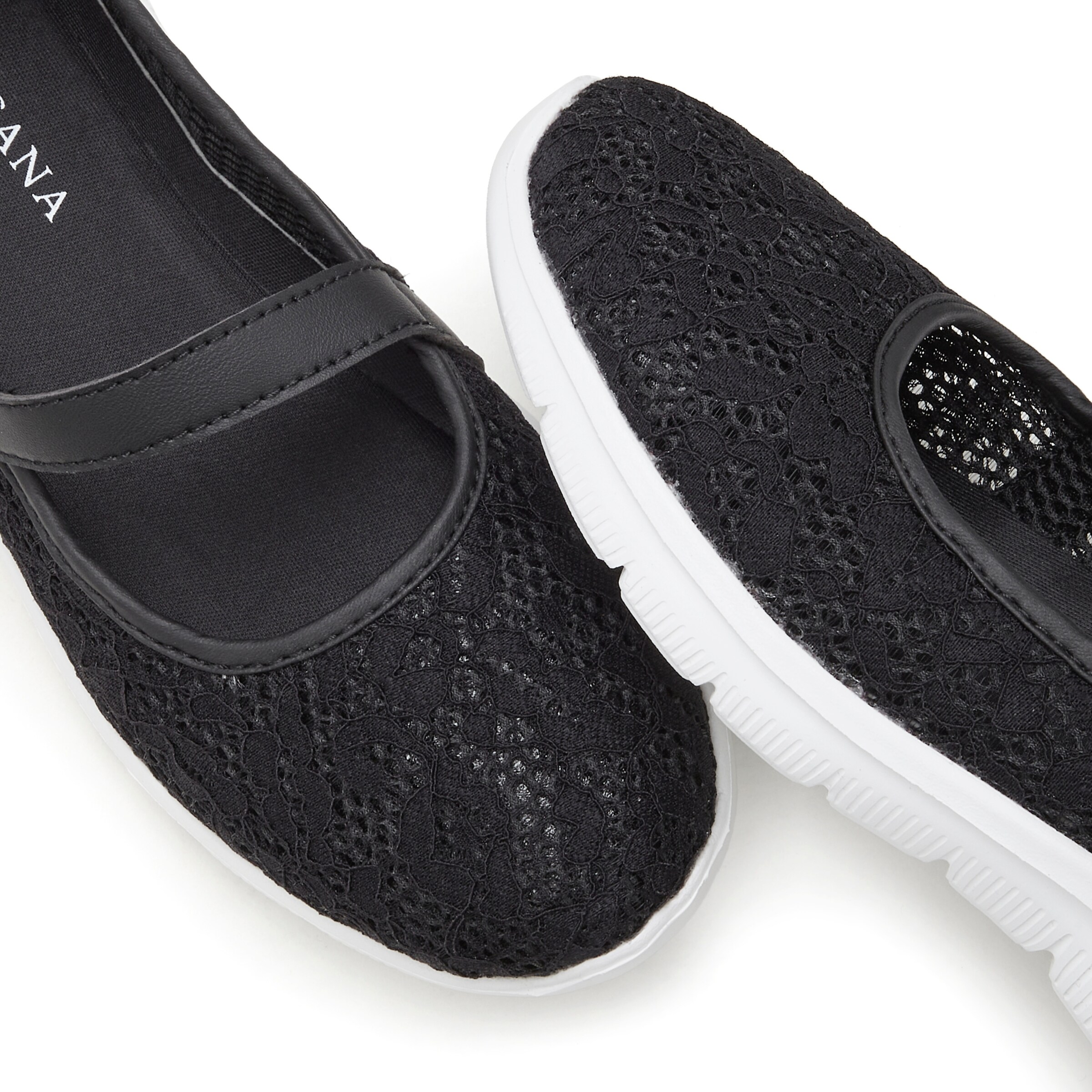 LASCANA Papuče - Čierna