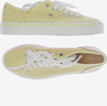 TOM TAILOR DENIM Sneakers & Trainers in 40 in Yellow: front