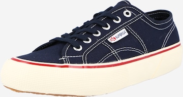 Baskets basses SUPERGA en bleu : devant