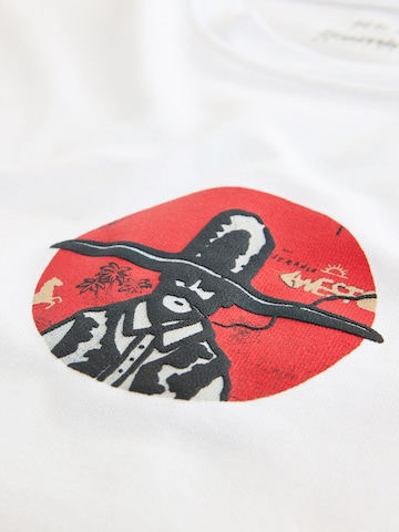 T-Shirt Next en blanc