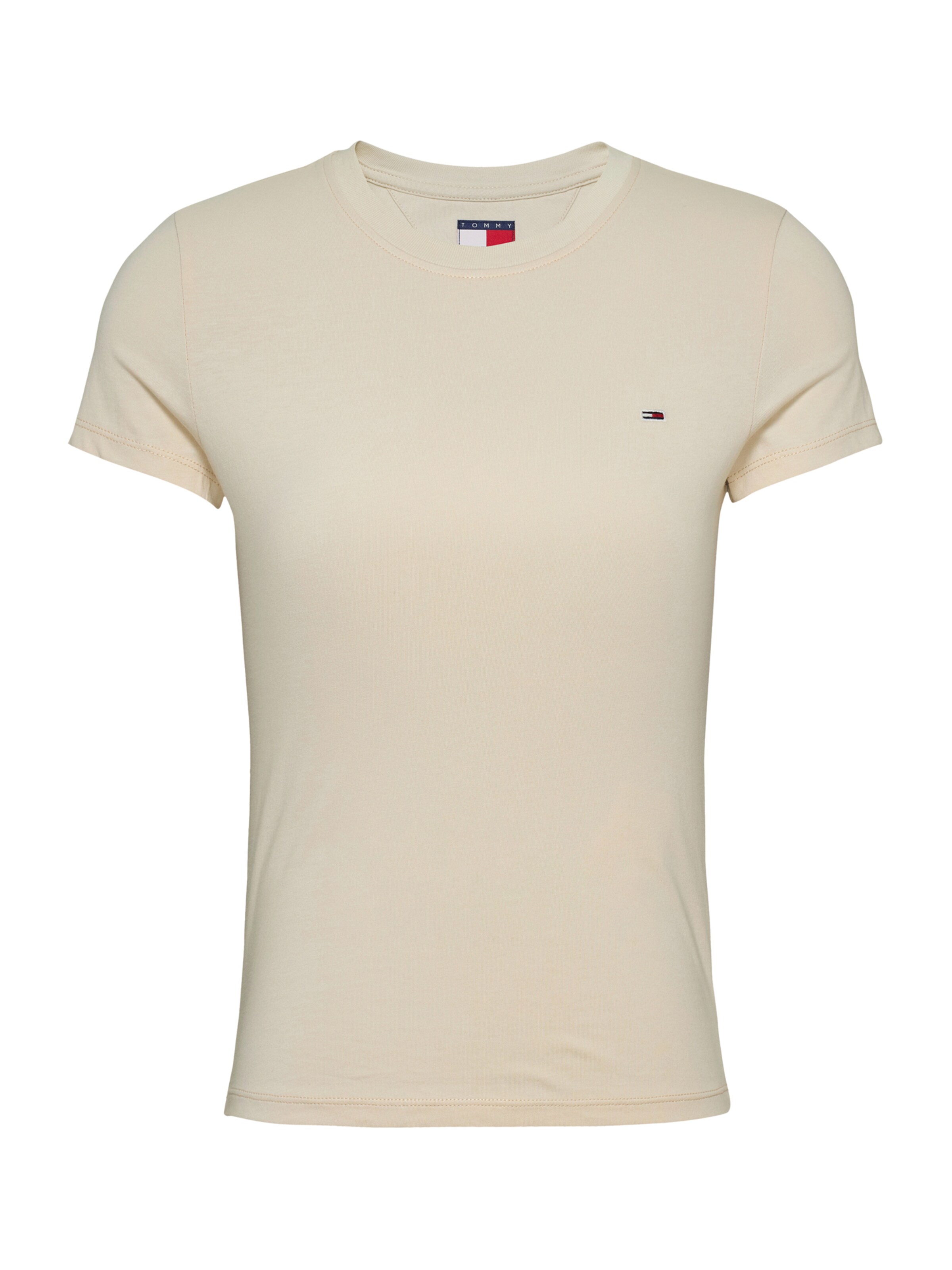 Tommy Jeans T-Shirt in Beige: Vorderseite