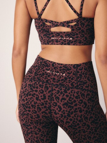 Next Skinny Leggings in Brown