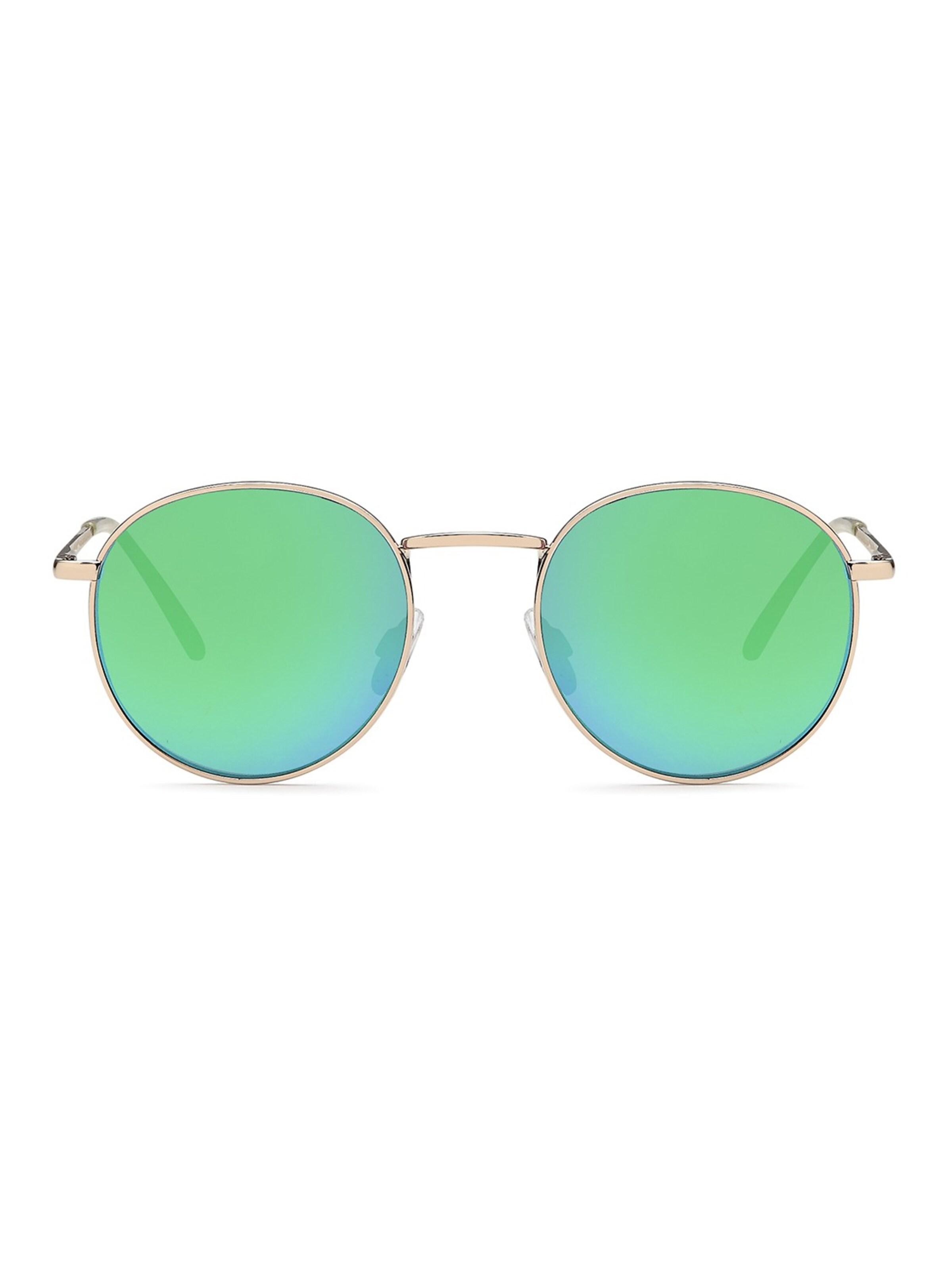 styleBREAKER Sonnenbrille 'Sonnenbrille Pantobrille rund'‌ in Grün