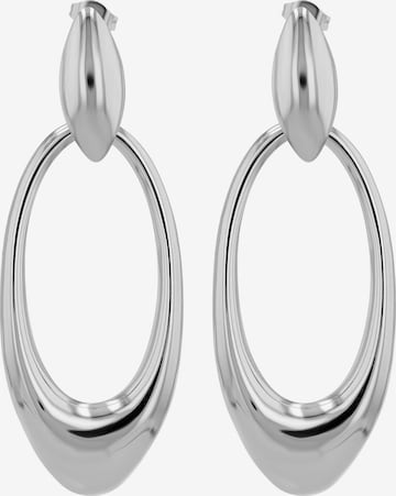 Akzent Earrings 'Vianne, langlebig' in Silver: front