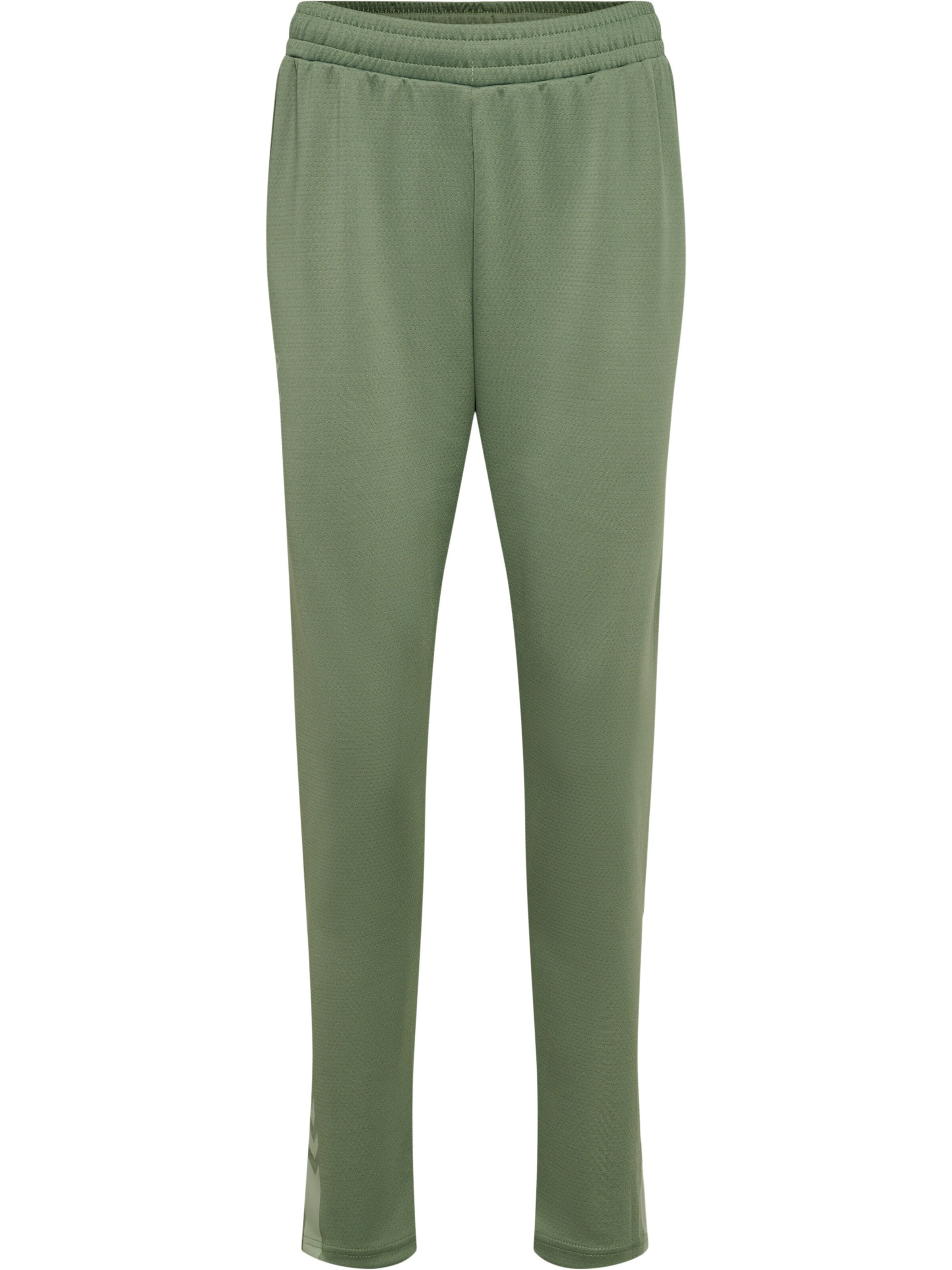 Hummel Slim fit Sports trousers in Green: front