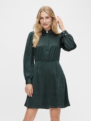 VILA Shirt Dress 'CAJSA' in Green: front