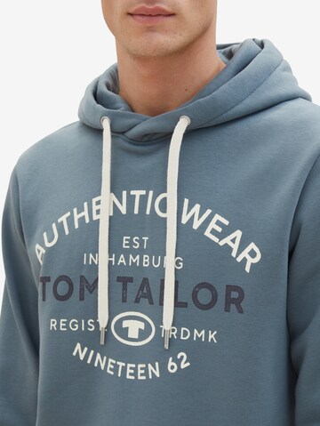 TOM TAILOR Sweatshirt i grøn