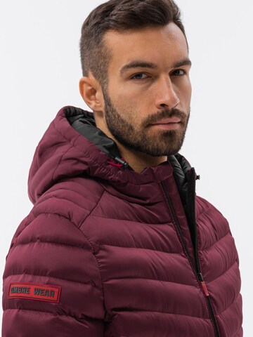 Veste mi-saison 'C368' Ombre en rouge