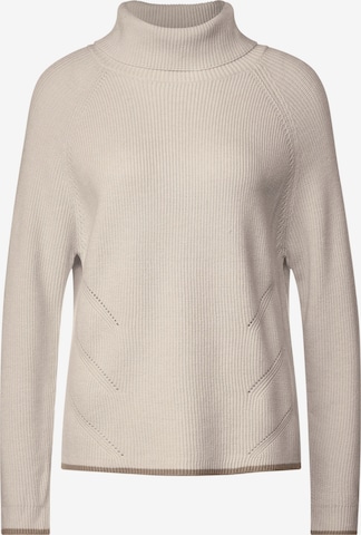 STREET ONE Sweater in Beige: front