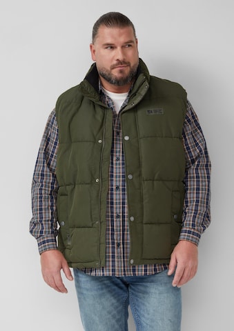 Gilet s.Oliver en vert : devant
