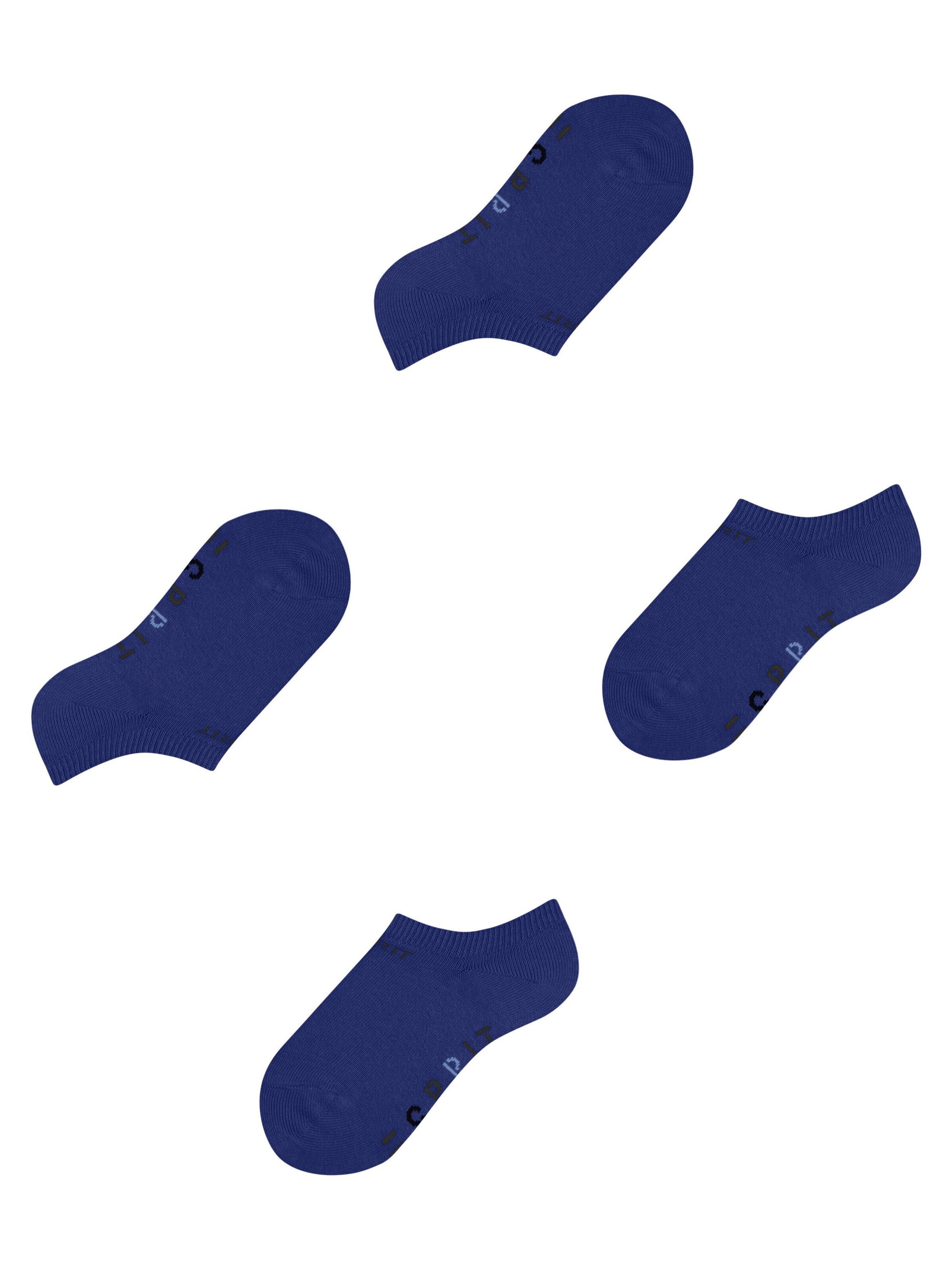 ESPRIT Socks 'Foot Logo 2-Pack' in Blue