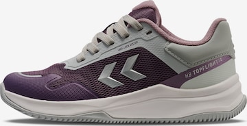Hummel Athletic Shoes in Purple: front